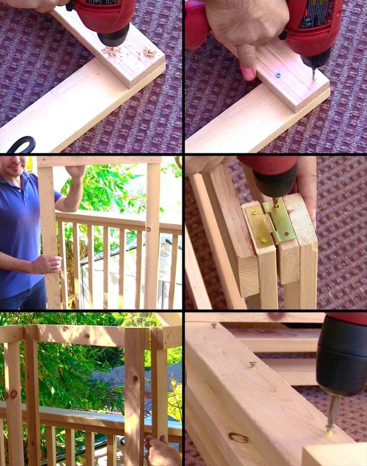 ساخت پنل پارتیشن چوبی منزل
