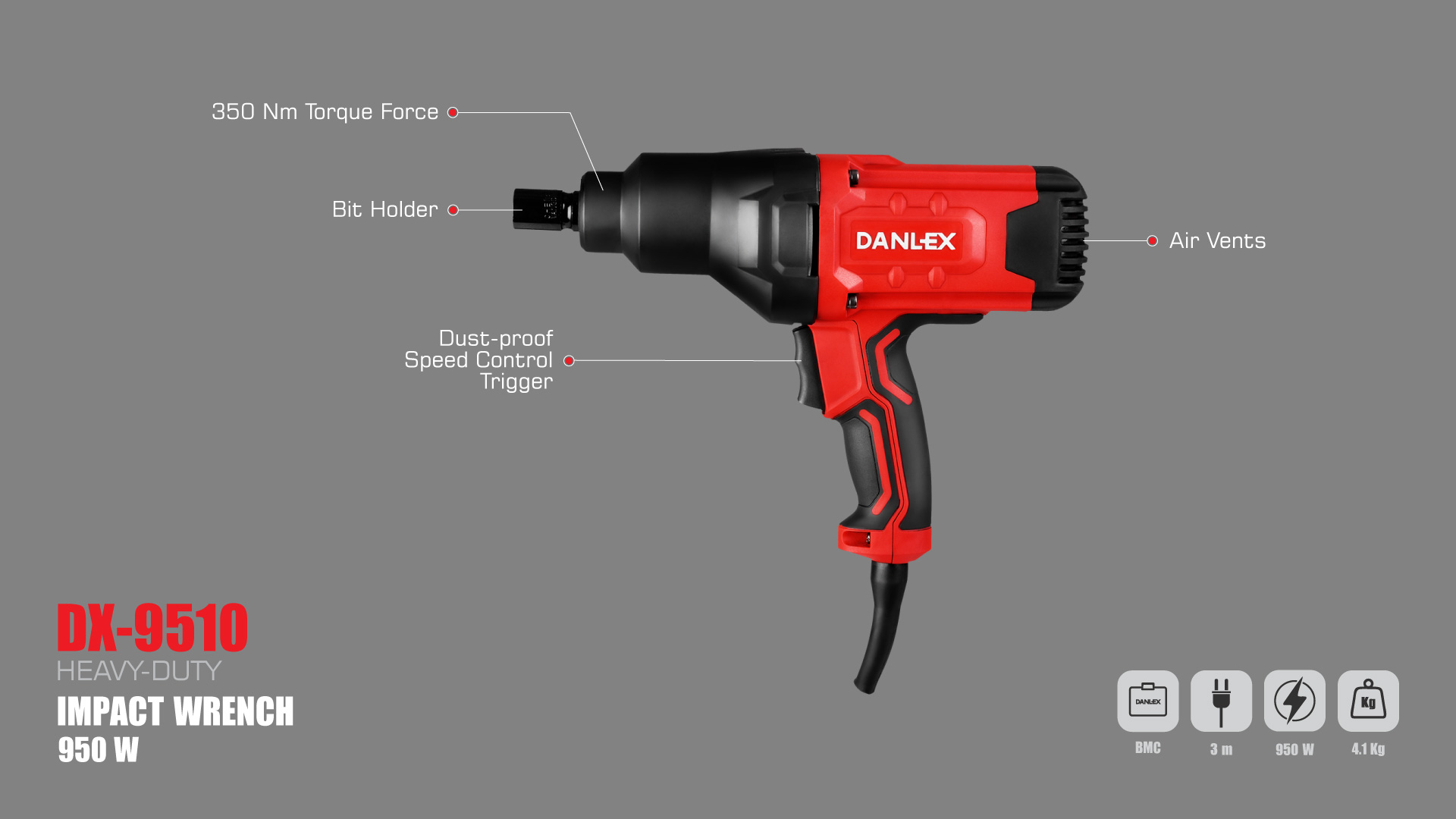 مشخصات فنی بکس برقی دنلکس مدل DX-9510