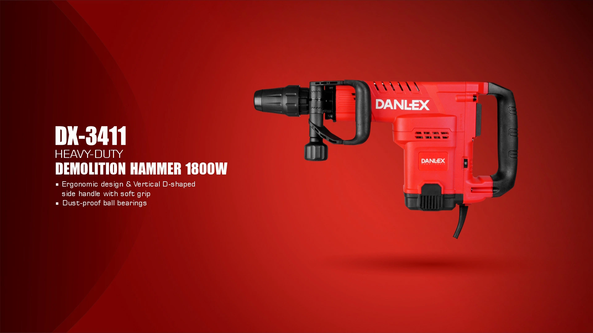 چکش تخریب دنلکس 11 کیلویی گریسی مدل DX-3411 معرفی-چکش-تخریب-11-کیلویی-دنلکس-مدل-DX-3411